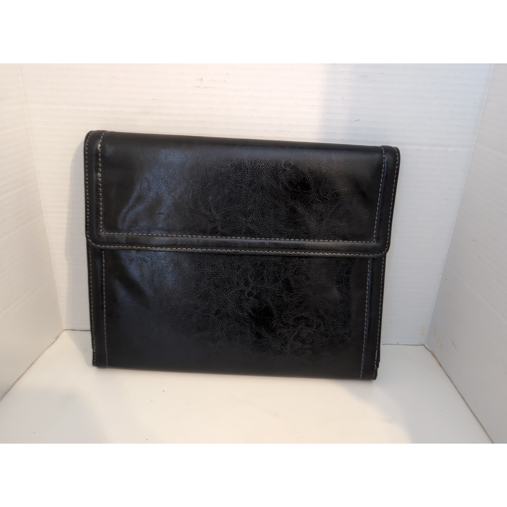 SAMSONITE Business Organizer Pockets Padfolio Portfolio Folder BLACK 12.5 x 10
